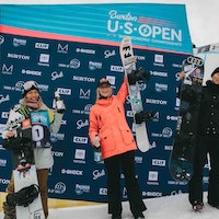 Burton US Open 2019 Podium Women Halfpipe